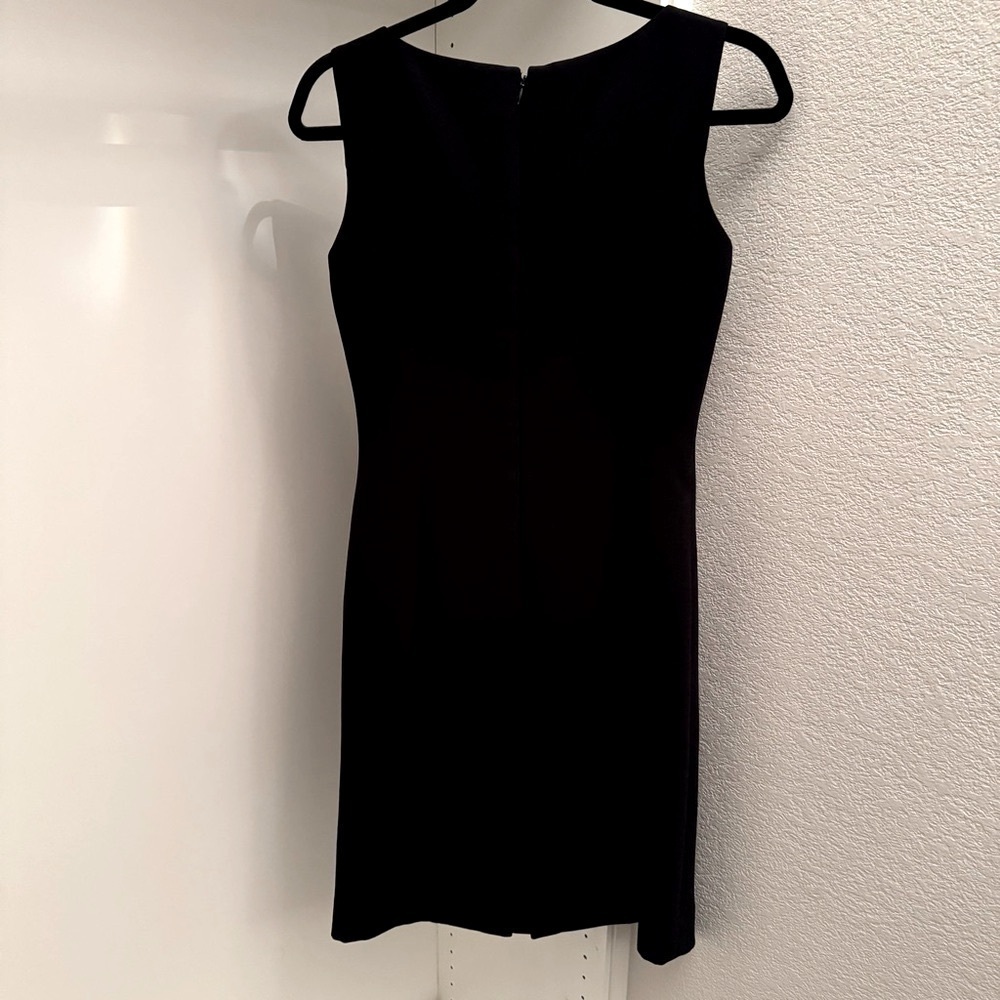 Tahari Black Sleeveless Mini Sheath Dress for Cocktail - Picture 4 of 7
